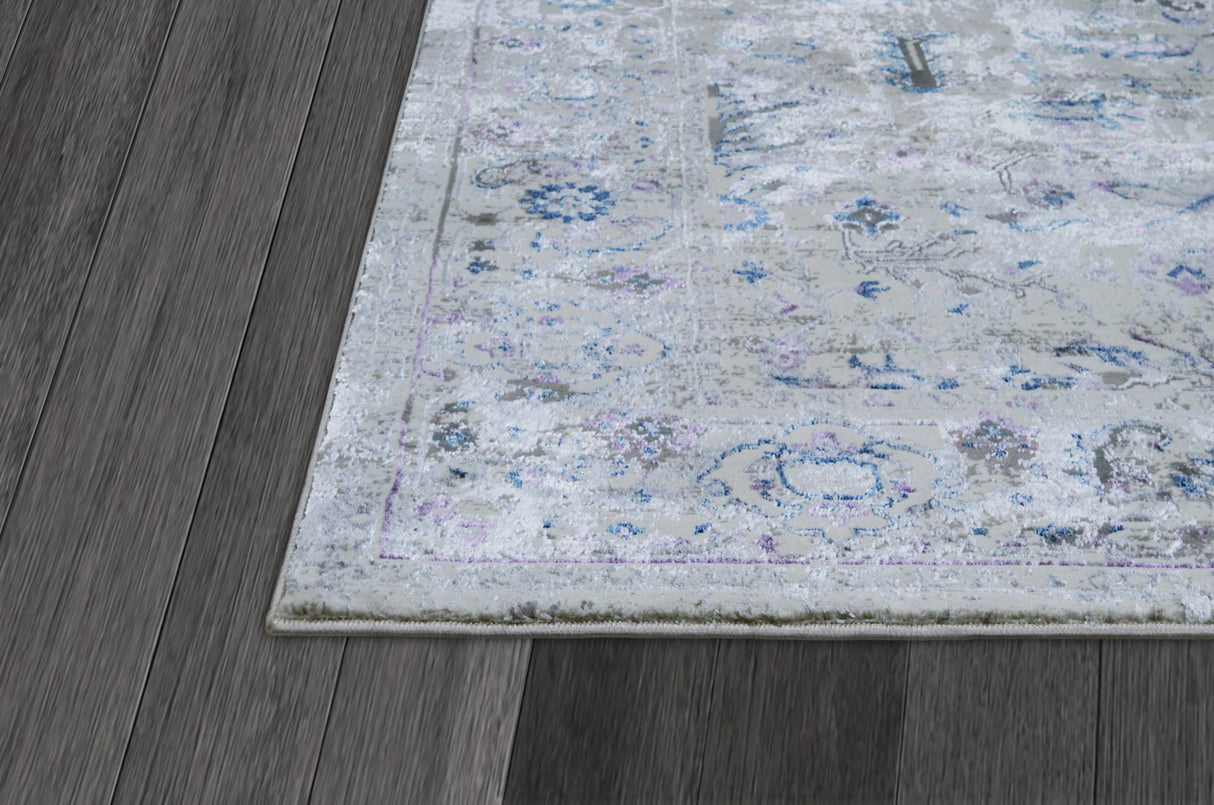 Talia 774 Lavender Leaf Rug