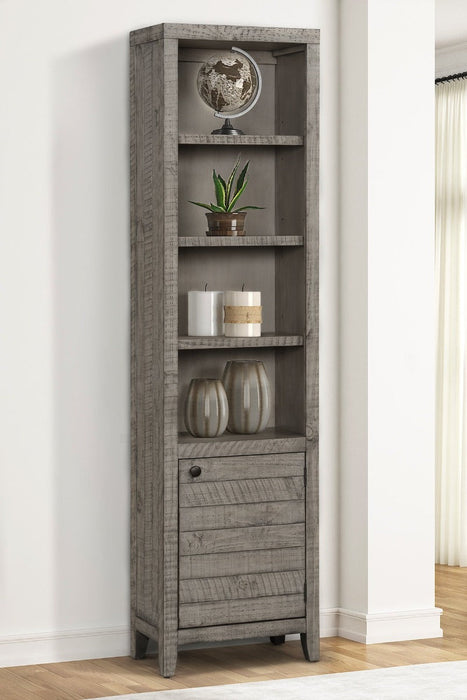 Modern Furniture - Tempe 22 In. Open Top Bookcase in Grey Stone - TEM#320-GST