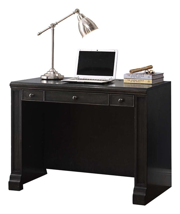 Modern Furniture - Washington Heights Library Desk in Washed Charcoal - WAS#461D