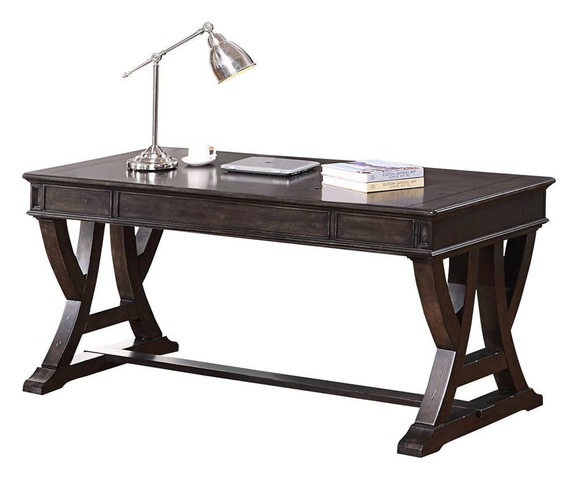 Modern Furniture - Washington Heights Writing Desk in Washed Charcoal - WAS#485