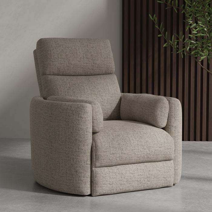 Modern Living - Radius Manual Swivel Recliner in Burlap (Set of 2) - MRAD#812GS-2-BRLP