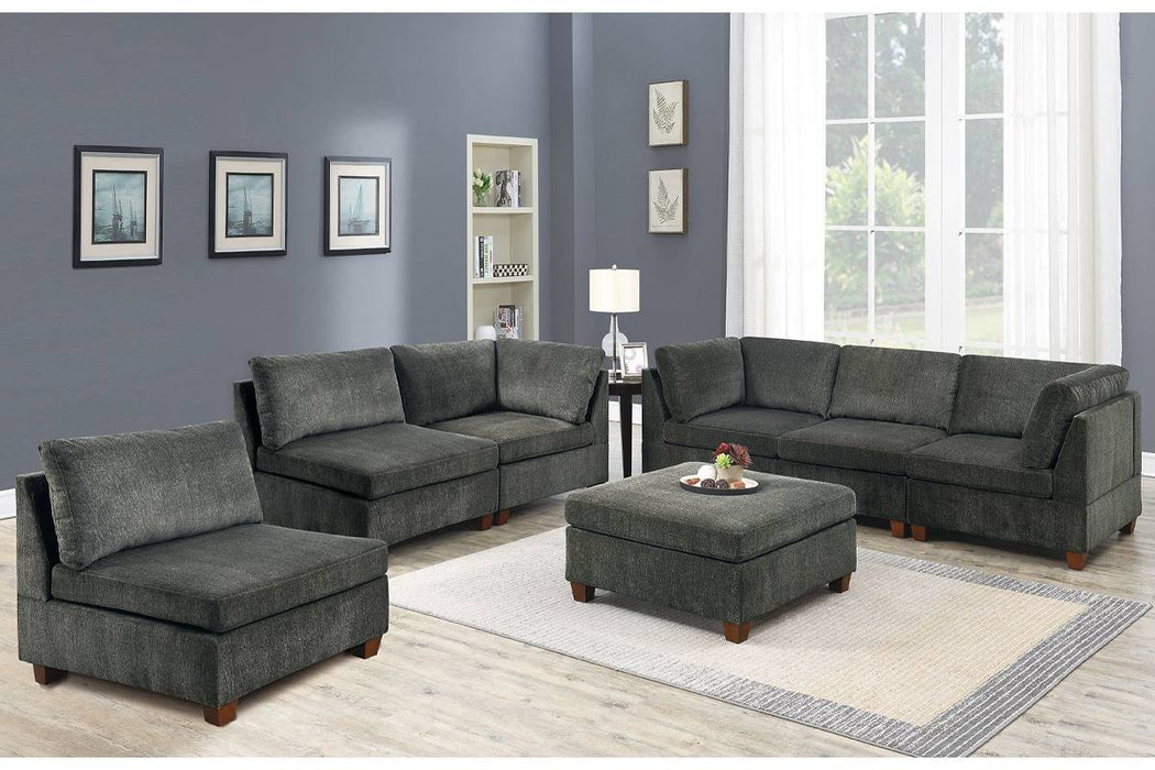 7-Pcs Modular Sofa Set